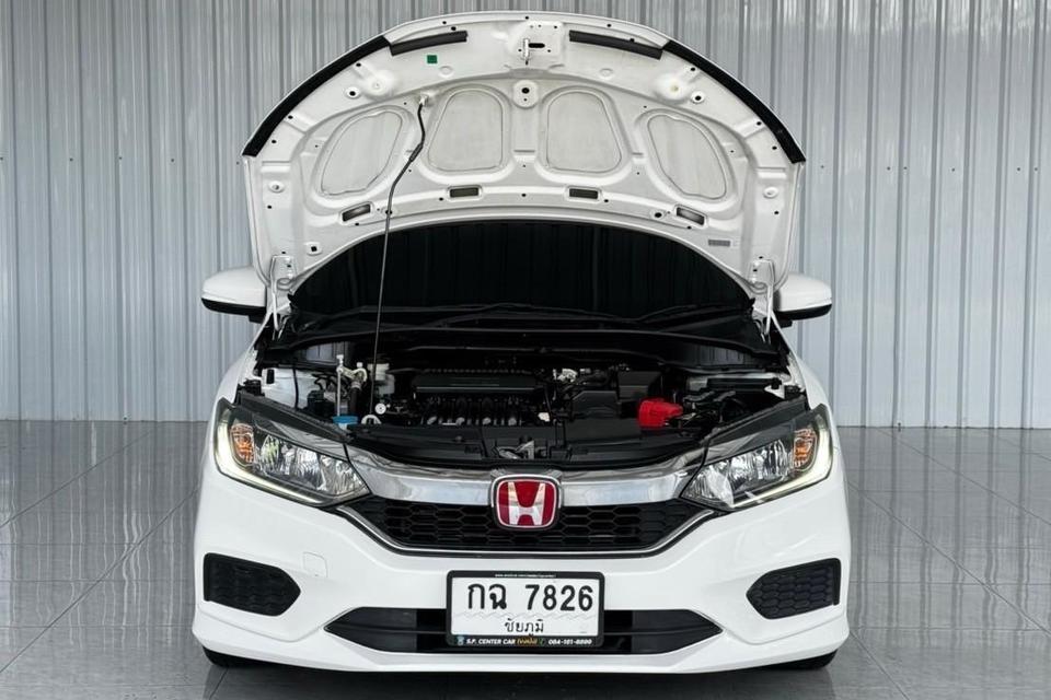 Honda City 1.5 S CVT เบนซิน เกียร์ออโต้ ปี2017