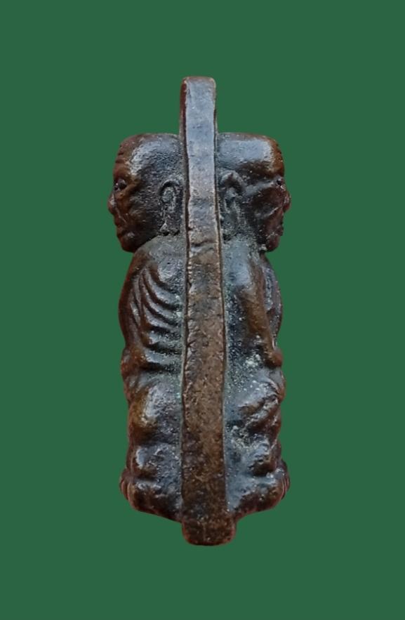 หลวงปู่ทวดพิมพ์ใหญ่ พิเศษ2หน้า วัดช้างให้ ปี2505 รูปย่อยที่ 4