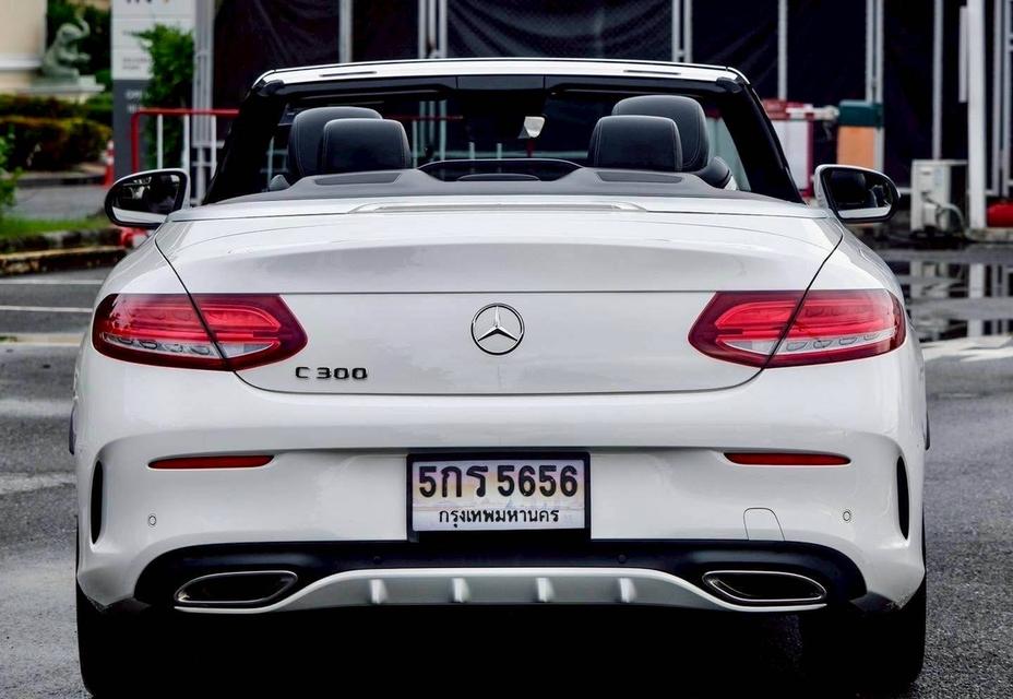 รหัสรถ PR5656 Benz C300 Cabriolet AMG Dynamic รถออก Benz Thailand ปี 2017 Fulloption  17