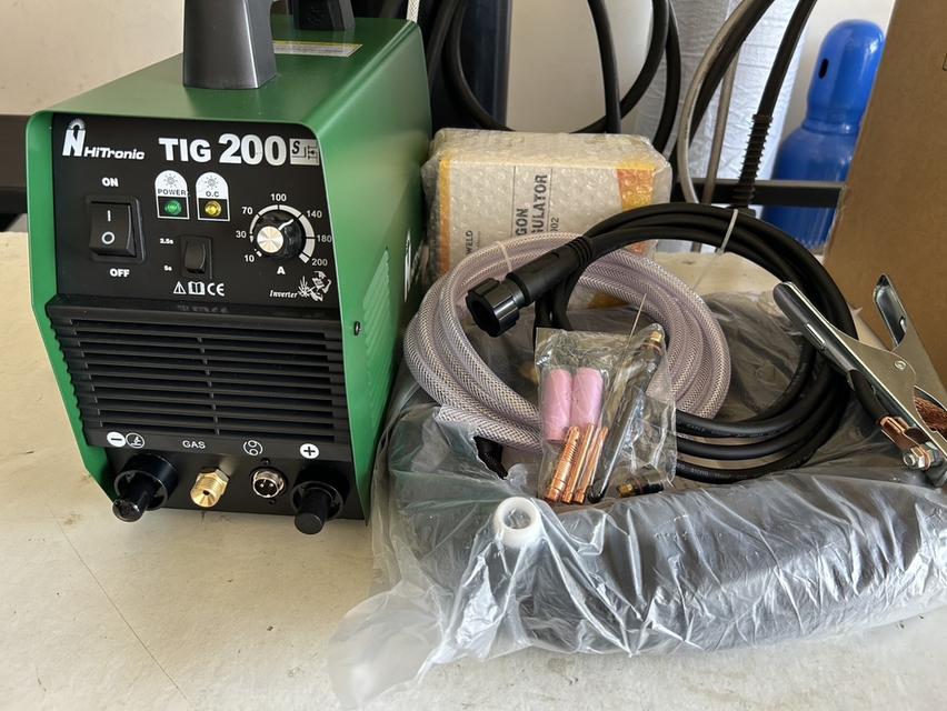 TIG200S HITRONIC 220V เครื่องเชื่อมอาร์กอน1ระบบ
