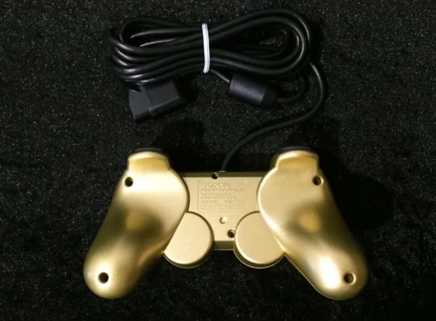 จอยเกมส์ PlayStation 2 PS2 Gundam Controller Gold limited