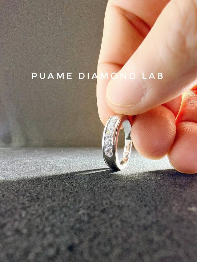 แหวนเพชรแท้ เพชรดี เพชรน้ำงาม พร้อมใบรับประกันสินค้า ราคามิตรภาพ รับสั่งทำในแบบที่ต้องกาที่ร้านปุอามี่ Diamond Lap Rama2 (095-8894732) รูปย่อยที่ 3