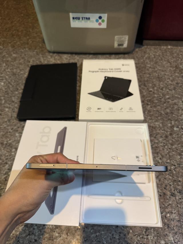 ขายSamsungTabS10FEสีGray128กิ๊กสูนTrueยกกล่องของแถมคีย์บอรดใหม่กริปใช้งานดีทุกๆฟังชั่นประกันปีหน้าถูกๆ