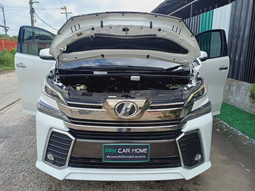 ปี 2017 TOYOTA VELLFIRE ZG EDITION AUTO TOP เบนซิน มือเดียวออกห้าง 10