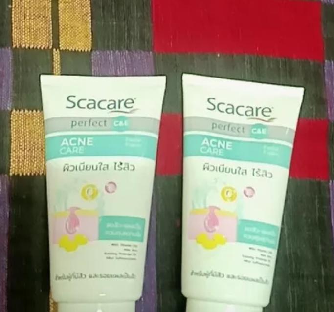 Scacare โฟมล้างหน้าสกาแคร์ 100 กรัม 2