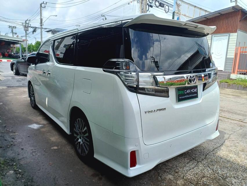 ปี 2017 TOYOTA VELLFIRE ZG EDITION AUTO TOP เบนซิน มือเดียวออกห้าง