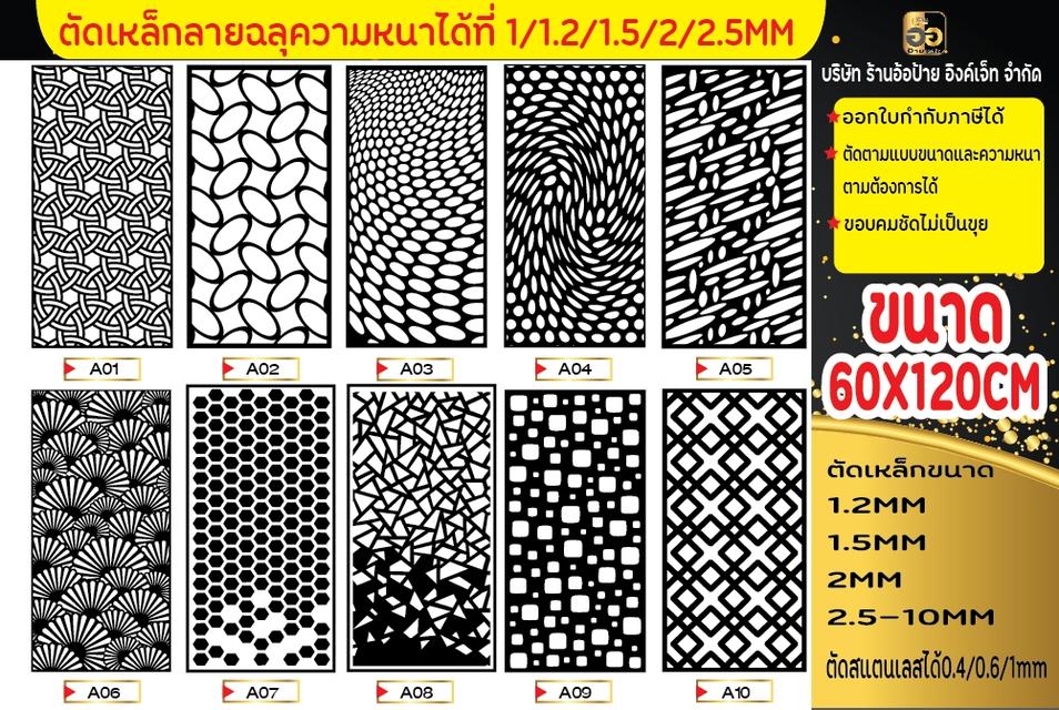 ตัดเหล็กแผ่นลายฉลุด้วยไฟเบอร์เลเซอร์ รูปที่ 6