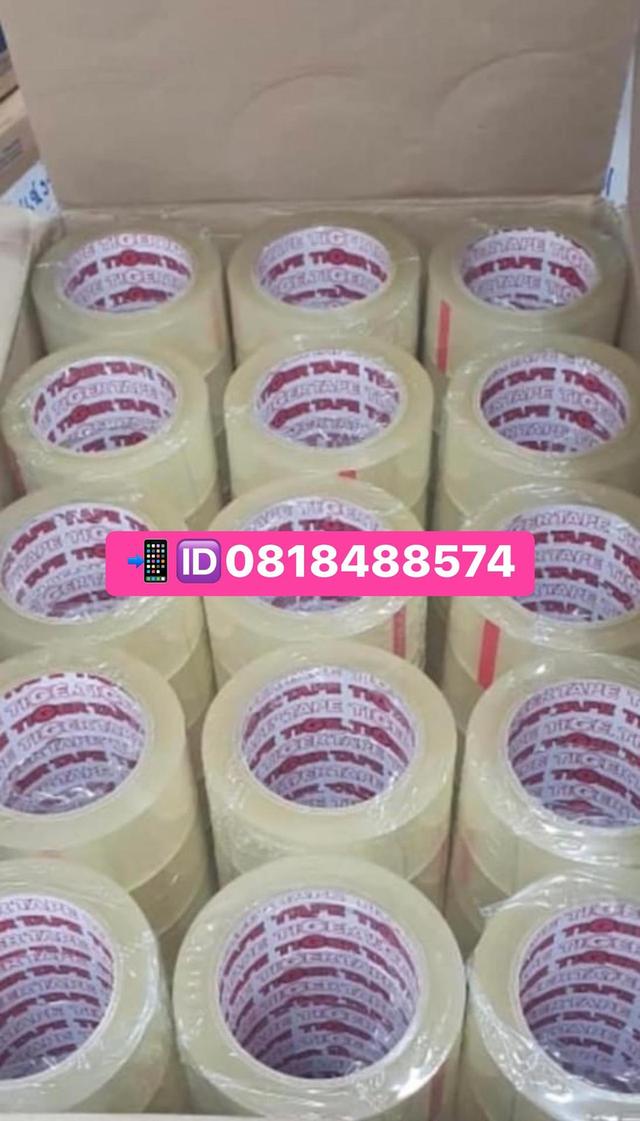 TIGERTAPE เทปปิดกล่องtiger เทปใสtiger เทปโอพีพีสีtiger เทปปิดกล่องสีชาtiger โรงงานเทปกาวtiger 0655652847