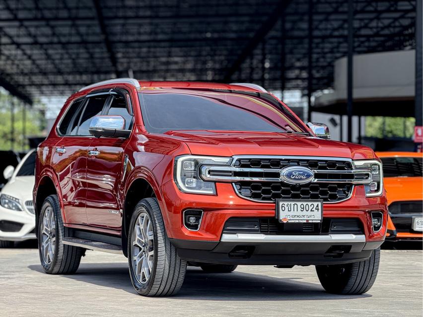 รหัสรถ WRT9024 2022 FORD EVEREST, 2.0 BI-TURBO 4WD TITANIUM PLUS