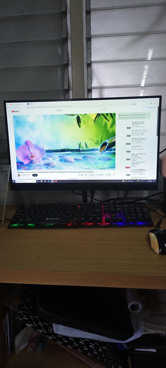 จอคอมพิวเตอร์ 22 นิ้ว 75 Hz ใช้งานได้ปกติสภาพดี