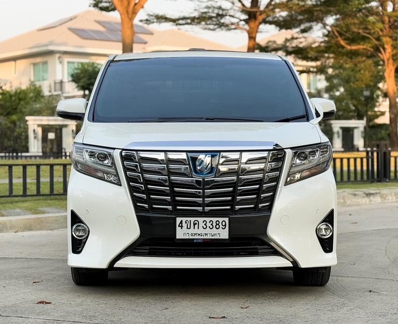 รหัสรถ AVA3389 🇯🇵 Toyota Alphard 2.5 Hybrid ปี 2016 E-four ตัว Top 2