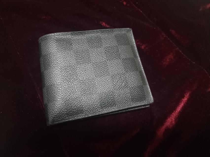 louis vuitton louis vuitton amerigo wallet damier graphite  11