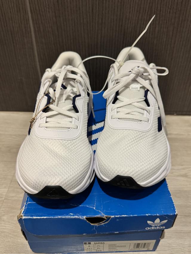 Adidas Galaxy 7 Cloudfoam Color Cloud White / Dark Blue (9US / 8.5UK) No Box! No Used! รูปที่ 2