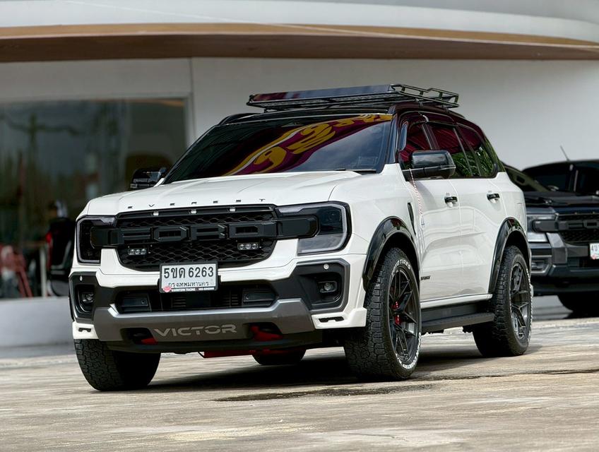 ปี 2024 FORD EVEREST, 2.0 TURBO SPORTมือเดียวป้ายแดง เข้าศูนย์ทุกระยะ บุ๊คเซอร์วิสครบ +Package B