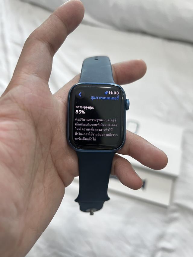 Apple Watch S7 blue Alum 45mm. 2