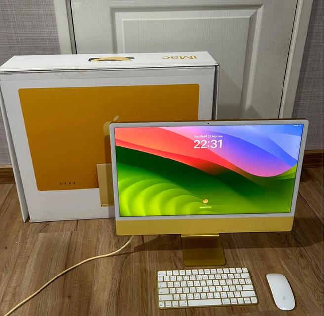 iMac M1 อุปกรณ์ครบกล่อง สภาพใหม่มาก 2