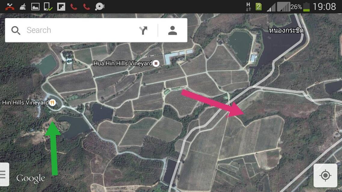 ขายที่ดินหัวหินติดไร่องุ่น Monsoon Huahin Hill 3 ไร่ นส.3ก พร้อมโอน 3