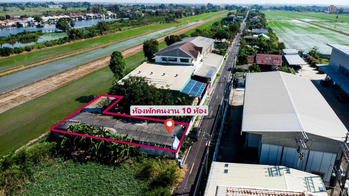 บ้านพร้อมโรงงาน พื้นที่ 2 ไร่ ย้านคลอง10 ลำลูกกา 2