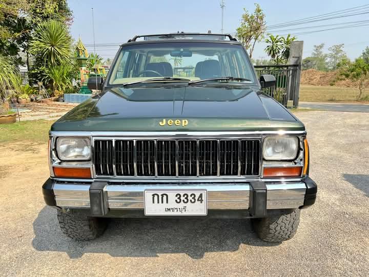 Jeep Cherokee ปี 1995 สีเขียว 2