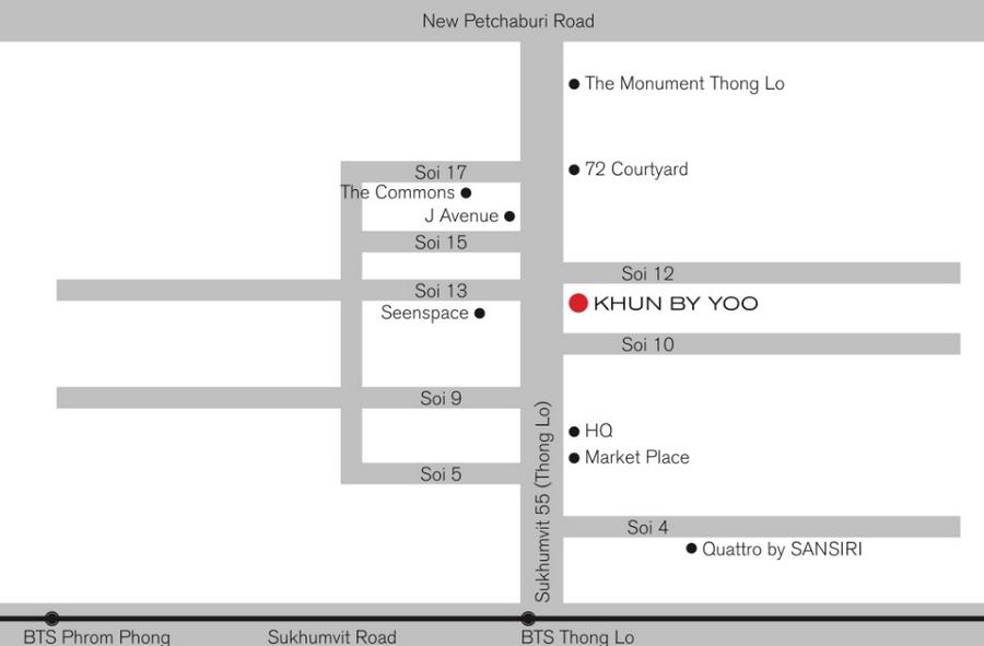 ให้เช่า/ขาย Condo Khun by yoo ซอยทองหล่อ 10 ใกล้ BTS ทองหล่อ 50 ตารางเมตร 1 ห้องนอน ชั้น8 ทิศเหนือ ตกแต่งครบพร้อมอยู่ 13