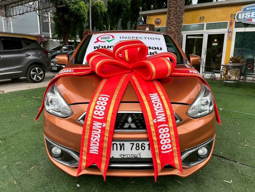รถ MITSUBISHI MIRAGE รุ่นGLS เครื่อง1.2 AUTO ปี 2016 รถเล็ก อีโคคาร์ ประหยัดน้ำมัน 