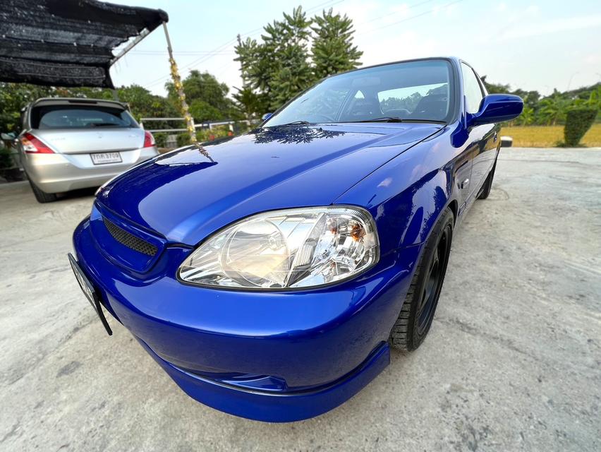 CIVIC COUPE ปี 2000 หล่อๆ สีสดเงาจัด เคลือบแก้ว ภาษี68