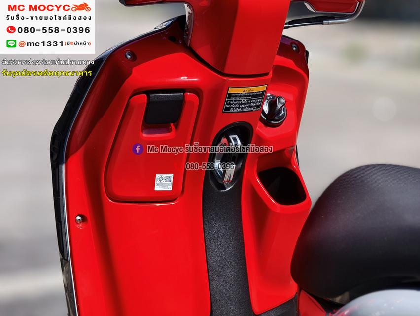 Fazzio 125 2024 วิ่ง2000โล รุ่นTopกุญแจรีโมทบุคเซอวิสครบ รถบ้านมือเดียว  NO1305 8