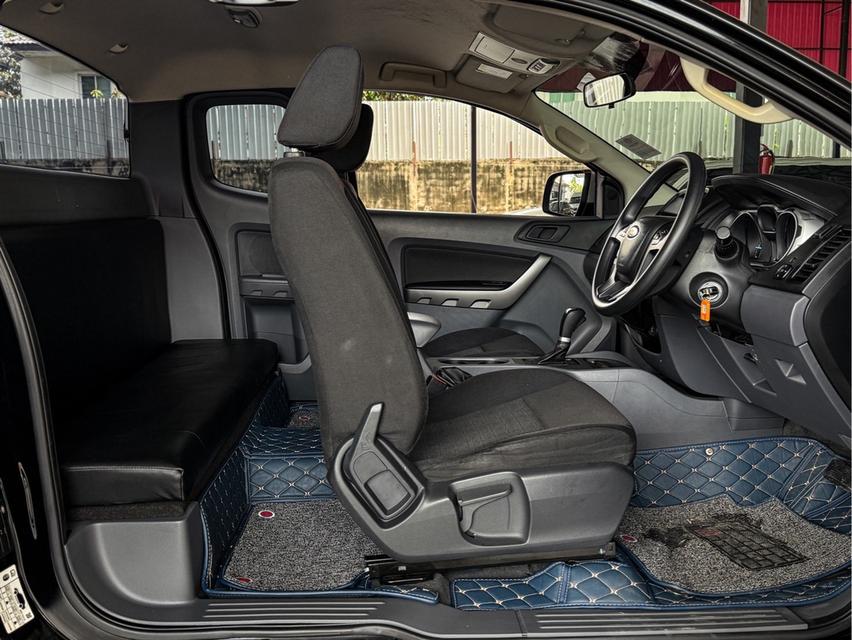 รหัสรถ WRT7077 2018 FORD RANGER, 2.2 XLT โฉม HI-RIDER OPEN CAB สีดำ 14