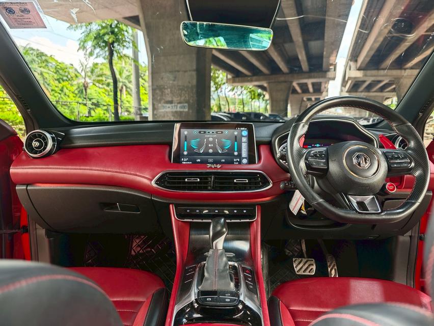 ขายรถ MG HS 1.5X Sunroof ปี 2020 สีแดง เกียร์ออโต้ 13