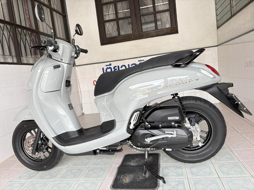 Scoopy Prestige มีสมุดคู่มือ มีรับประกัน รถมือเดียว ใช้งานน้อย สภาพใสกริ๊บ ออกง่าย ไม่ต้องค้ำ วิ่ง5000 ปลายปี67 7
