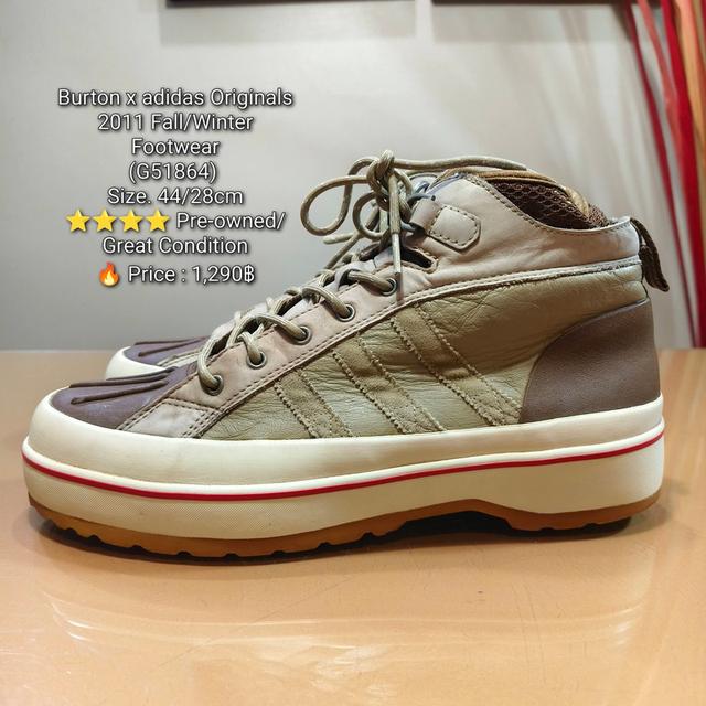 Burton x adidas Originals 2011 Fall/Winter Footwear(G51864) Size. 44/28cm🔥 Price : 1,290฿