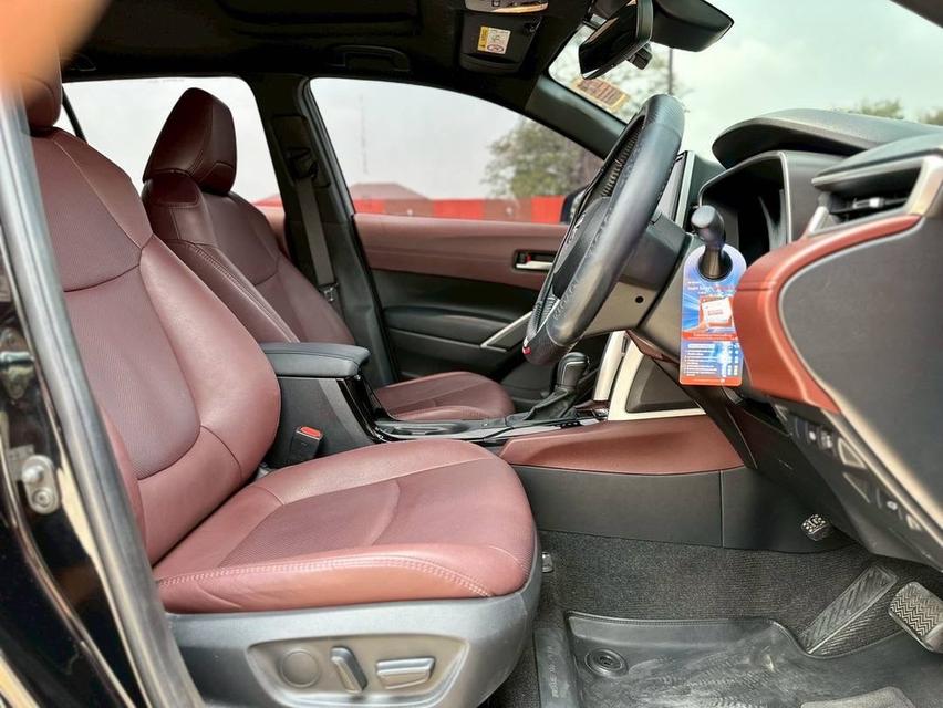 รหัสรถ QT2126 🚘  Toyota Corolla Cross 1.8HV PREMIUM SAFETY สีดำปี 2021 12