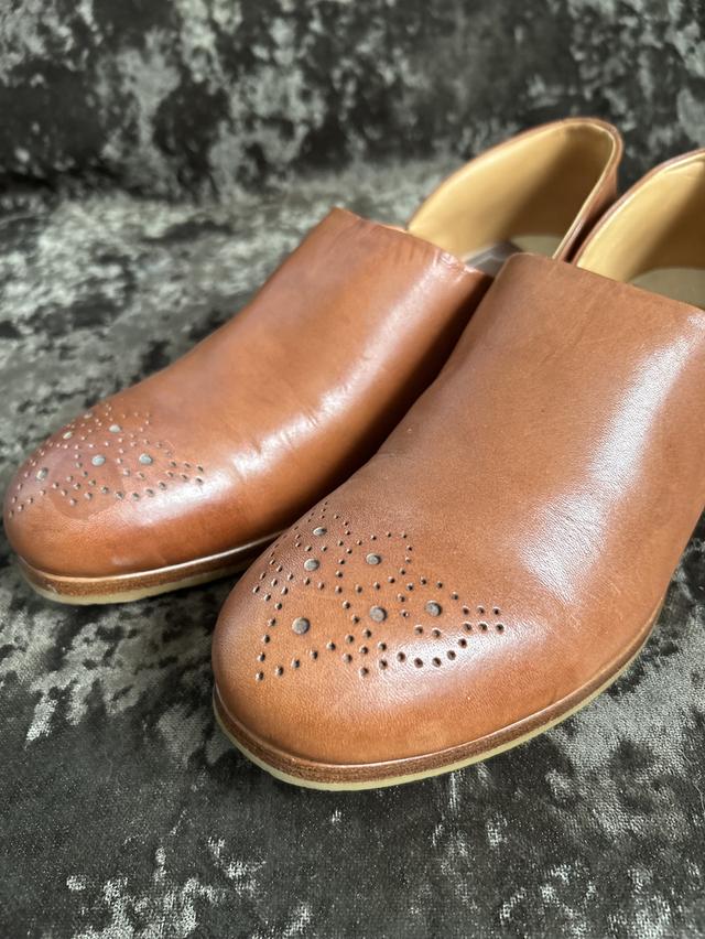 [สภาพใหม่มาก] รองเท้าหนังแท้ Hi-hon (Made in Japan) พื้น Vibram ไซส์ 42-43 รูปที่ 4