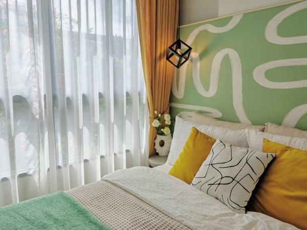 ขายคอนโด Dcondo Calm Ramkhamhaeng 40 แต่งครบ พร้อมอยู่ทันที ทำเลทองรามคำแหง ฟรี เฟอร์นิเจอร์ Built-in โทร 061-6161426 8