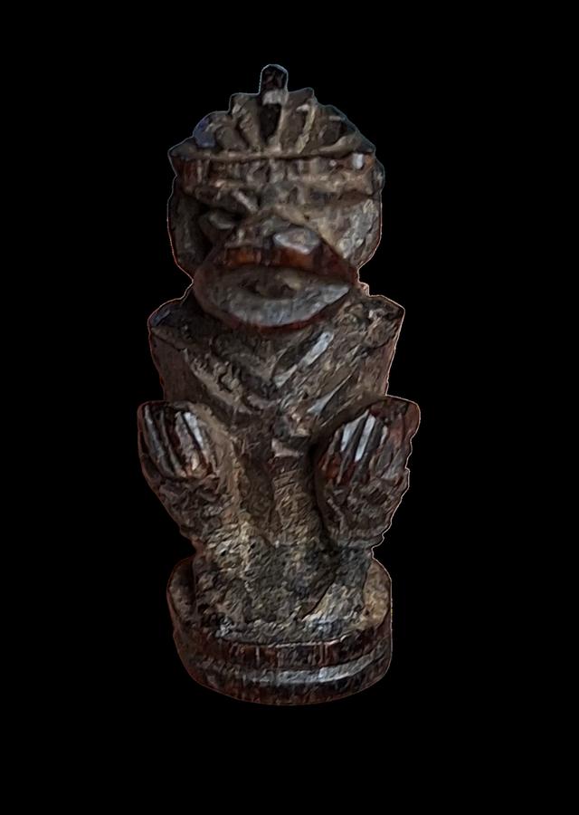 หนุมานไม้แกะหลวงพ่อแป๊ะ