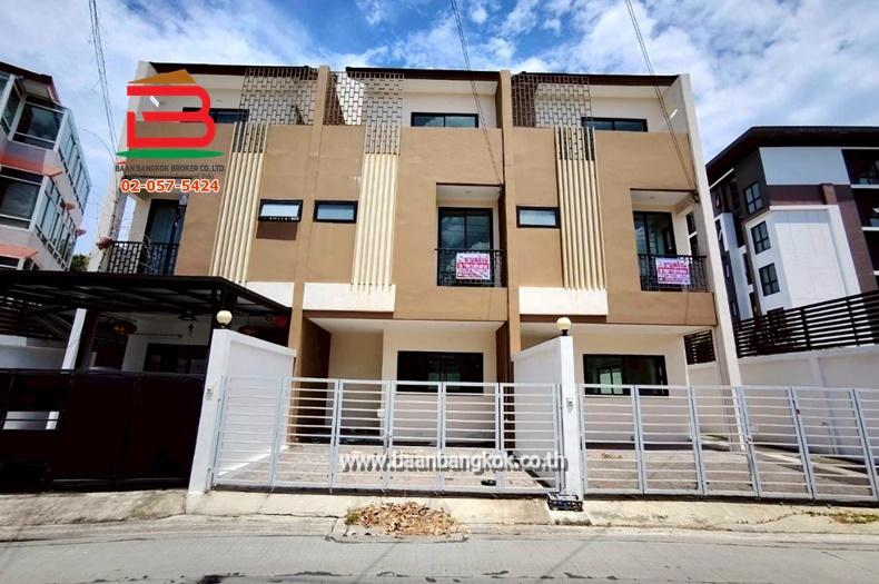 ทาวน์โฮม ซอยลาดพร้าว 96 เนื้อที่ 19.3 ตรว. ถนนลาดพร้าว เขตวังทองหลาง 2