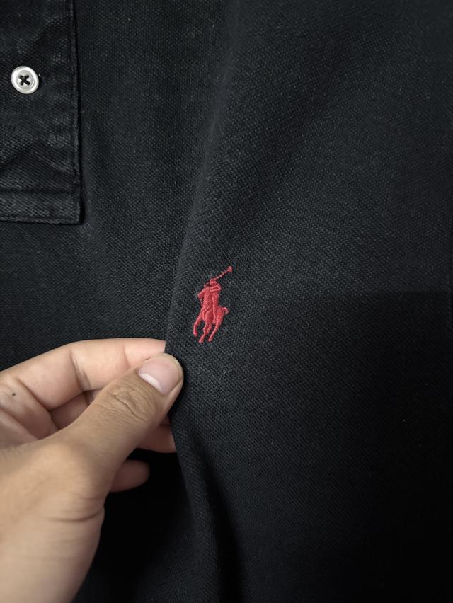 เสื้อ Polo Ralph Lauren สีดำม้าแดงป้ายสแกน รูปย่อยที่ 3