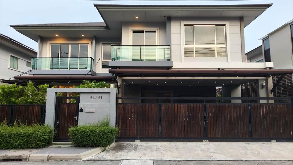 บ้านเดี่ยวหรู สไตล์โมเดิร์น The Palm แจ้งวัฒนะ-ชัยพฤกษ์ 1