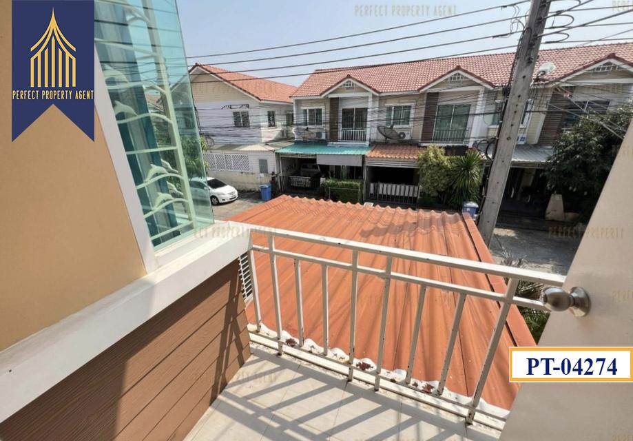 ขาย ทาวน์เฮ้าส์ ภูมิใจนิเวศน์ 3 พระสมุทรเจดีย์ วัดใหญ่ หลังมุม พร้อมอยู่ 9