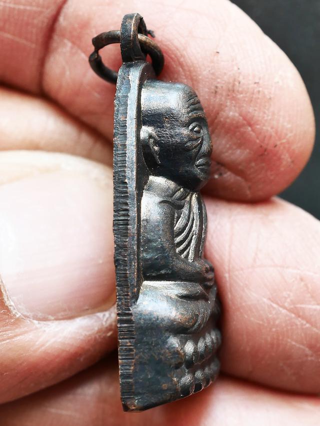 หลวงปู่ทวด วัดช้างให้ หลังหนังสือเล็ก พิมพ์มีหู ปี 2506...เก่า เดิมๆ สวยๆ 9