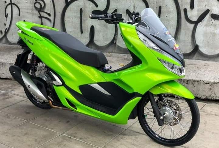 Pcx สีเขียวธรรมชาติิิ 3