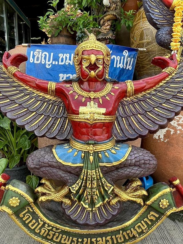 พญาครุฑ ครุฑธนาคารเก่า ขนาด130x130 ครุฑองค์ใหญ่