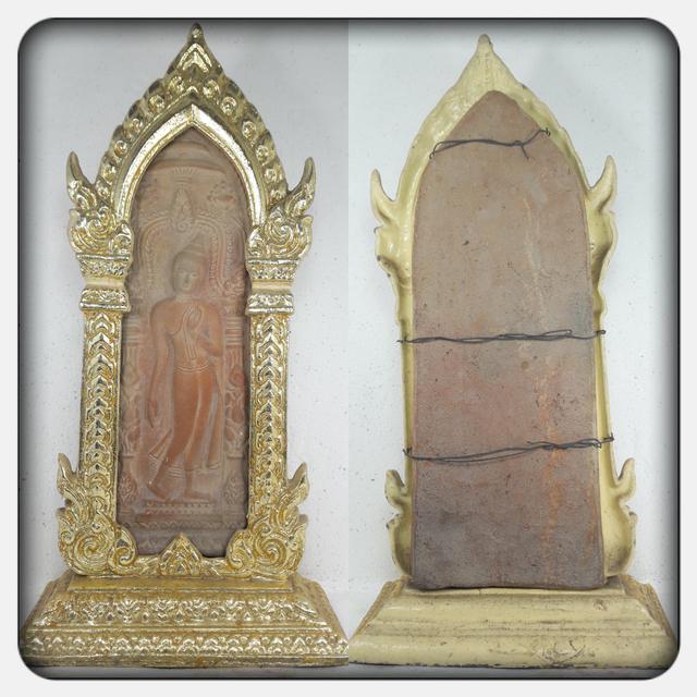 พระลีลากำแพงศอก , กำแพงร้อย เนื้อดิน 1