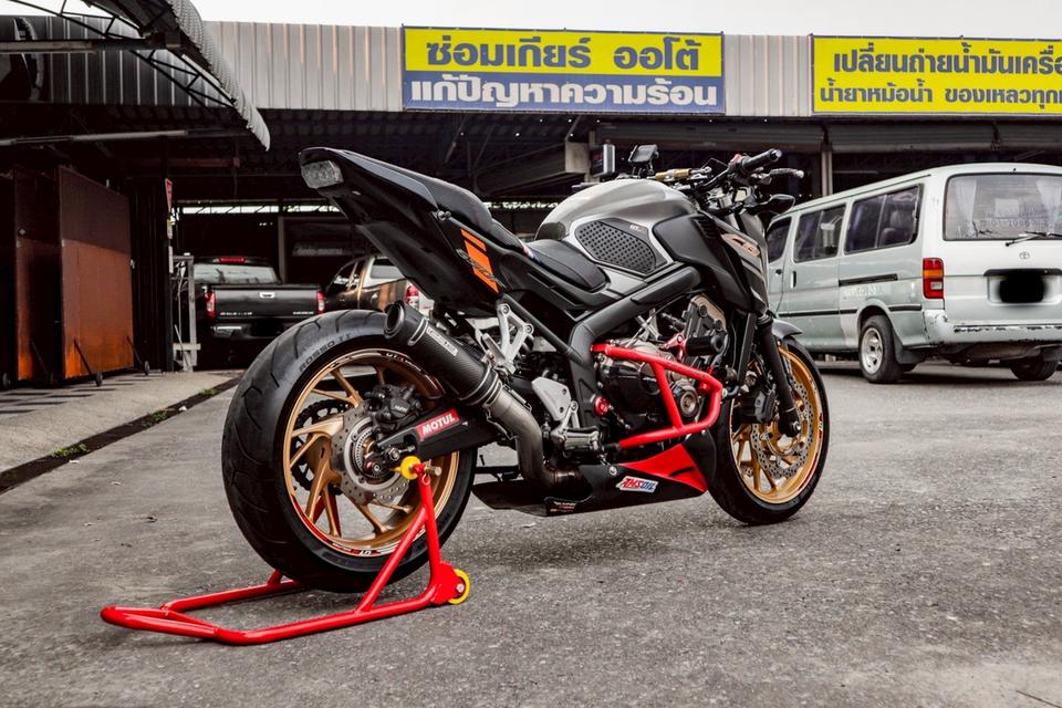 Honda Cb650f ปี2017 สีเทา รูปที่ 5