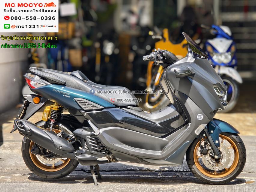 Nmax 2022 วิ่ง10000โลแท้ รุ่นTOP Yconnect ABS TCS รถบ้านแท้มือเดียว กุญแจบุคเซอวิสครบ แต่งแน่นๆ No1155 4