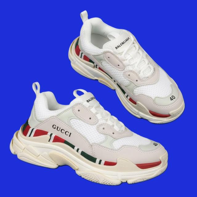 รองเท้า Gucci x Balenciaga collab Sneakers 5