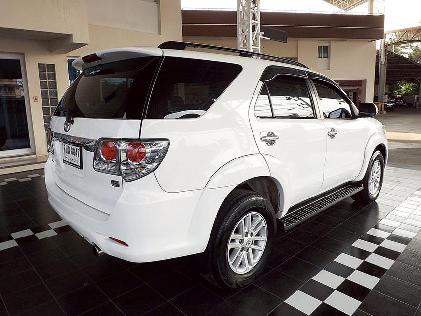 รหัสรถ KCY8847 TOYOTA FORTUNER 2.5G AUTO ขับ 2 ปี 2013 สีขาว รูปที่ 6