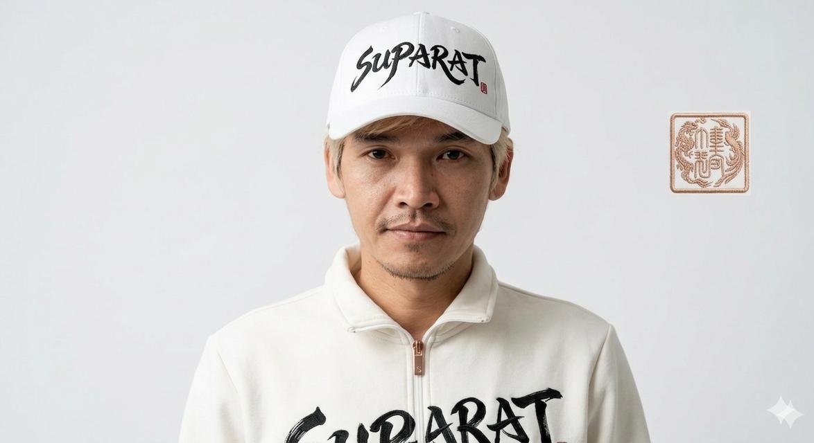 เสื้อแบรนด์ SUPARAT /SET หมวก รวม เสื้อ รูปที่ 4