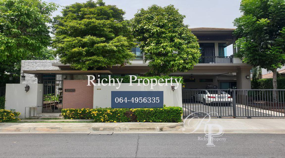 บ้านสวย นันทวัน ปิ่นเกล้า ราชพฤกษ์ ทำเลดี ติดถนนใหญ่  ราคาพิเศษ ขายขาดทุน House For Sale Nanthawan Pinklao- Ratchaphruek 1