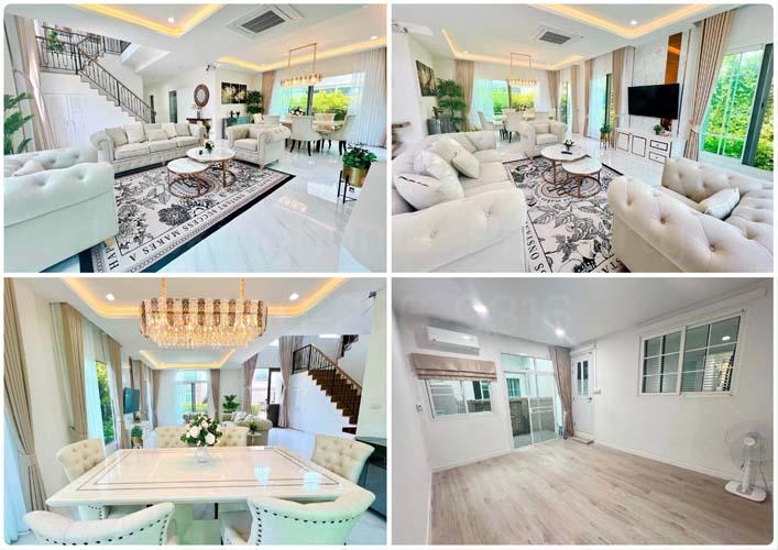 H-139 : ขาย & ให้เช่า บ้าน 74 ตร.วา Grandio Bangna KM.5 ถ.บัวนครินทร์ บางพลี 4